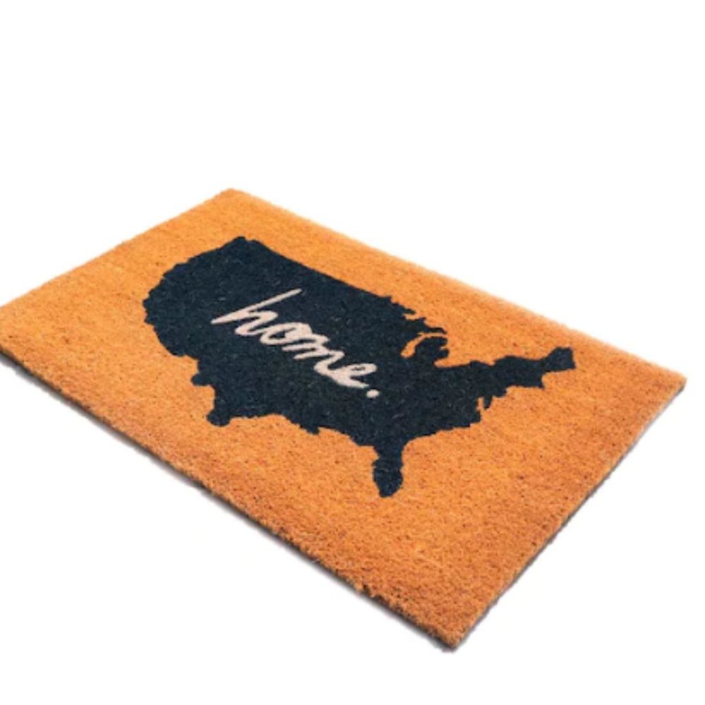 "Map Cut-Out"Doormat - Picture 2 of 2